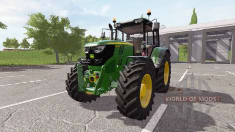 John Deere 6155M v2.0 for Farming Simulator 2017