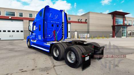 Skin Walmart on tractor Freightliner Cascadia for American Truck Simulator