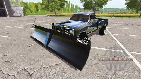Dodge Power Ram plow for Farming Simulator 2017