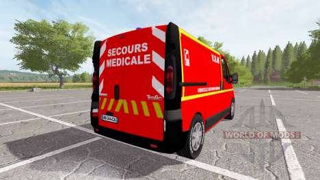 Renault Trafic secours medicale for Farming Simulator 2017
