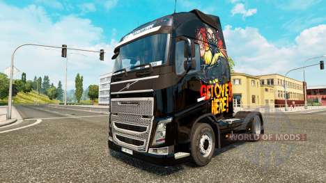 Scorpion skin for Volvo truck for Euro Truck Simulator 2