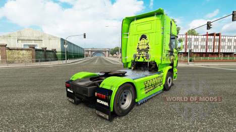 Skin Hip-Hop on the tractor Scania for Euro Truck Simulator 2