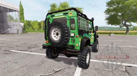 Land Rover Defender 90 Dakar v2.0 for Farming Simulator 2017