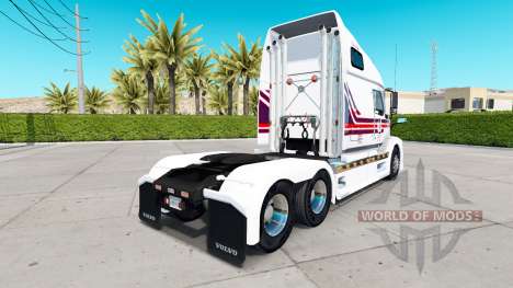 Skin Flecoli on tractor Volvo VNL 670 for American Truck Simulator