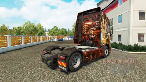 Sexy Steampunk skin for Volvo truck for Euro Truck Simulator 2