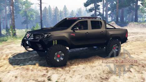 Toyota Hilux Double Cab 2016 for Spin Tires