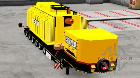 Low sweep with transformer Caterpillar for American Truck Simulator