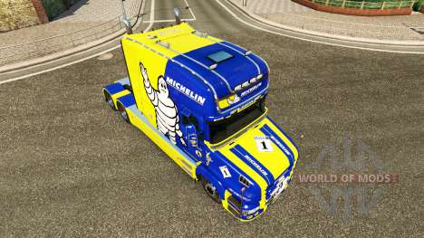 Michelin skin for truck Scania T for Euro Truck Simulator 2