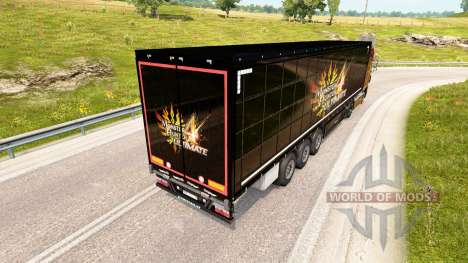 Skin Monster Hunter 4 Ultimate on the trailer for Euro Truck Simulator 2