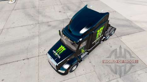 Monster Energy skin for the truck Peterbilt 579 for American Truck Simulator
