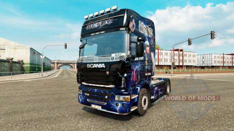 Skin AC-DC-for truck Scania for Euro Truck Simulator 2