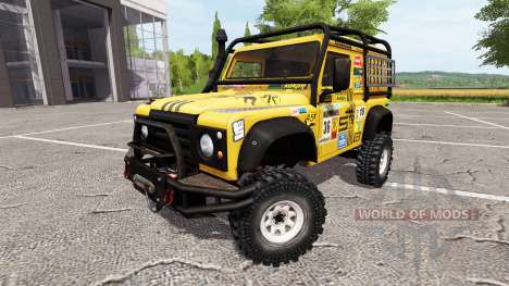 Land Rover Defender 90 Dakar for Farming Simulator 2017