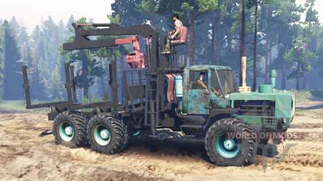 T-150K 6x6 for Spin Tires