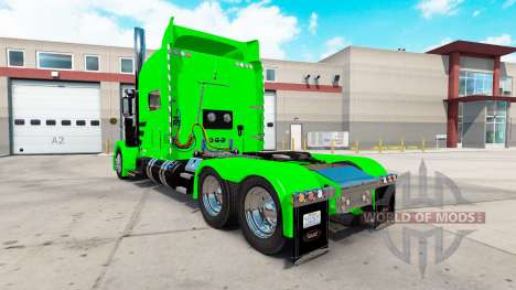 Skin Green Envy Express for the truck Peterbilt  for American Truck Simulator