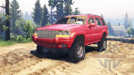 Jeep Grand Cherokee (WJ) v2.0 for Spin Tires