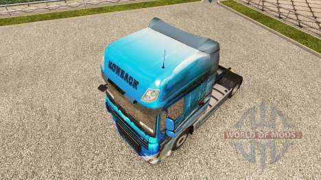 Konzack skin for DAF truck for Euro Truck Simulator 2