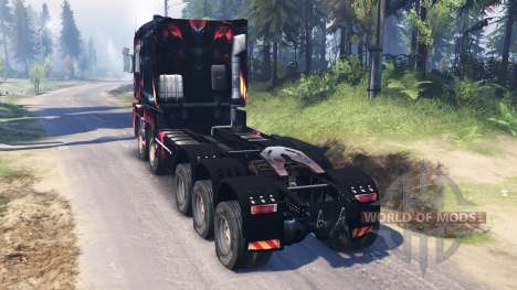 Renault Magnum 10x10 for Spin Tires