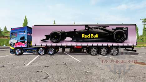 Scania R700 Evo Red Bull for Farming Simulator 2017