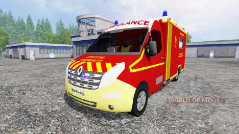 Renault Master Ambulance for Farming Simulator 2015