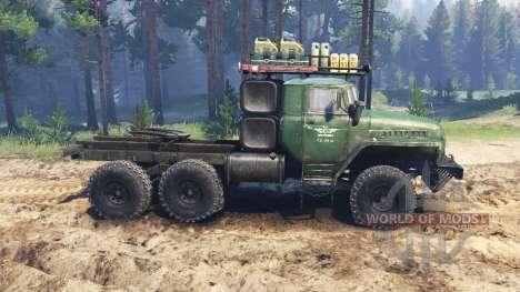 Ural-4320 tractor v2.0 for Spin Tires