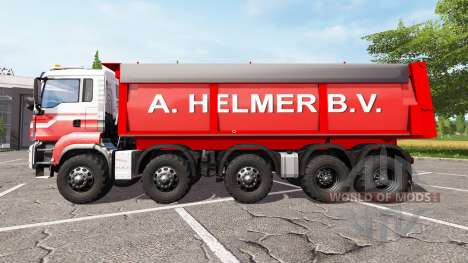 MAN TGS 18.440 A. Helmer B.V. dump v2.4 for Farming Simulator 2017
