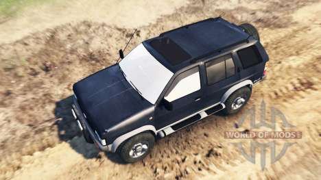 Nissan Terrano for Spin Tires