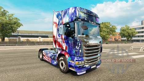 Skin for Scania truck for Euro Truck Simulator 2