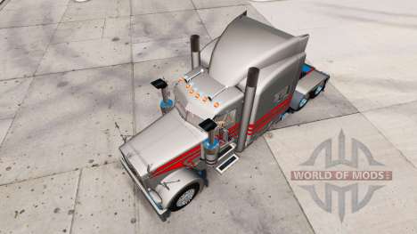 Rocker skin for the truck Peterbilt 389 for American Truck Simulator