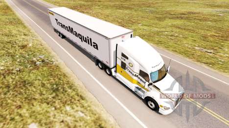 Skin TransMaquila on tractor Kenworth T680 for American Truck Simulator