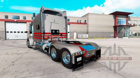Rocker skin for the truck Peterbilt 389 for American Truck Simulator