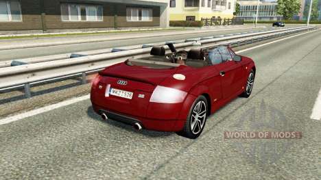 Audi TT Roadster (8N) for traffic for Euro Truck Simulator 2