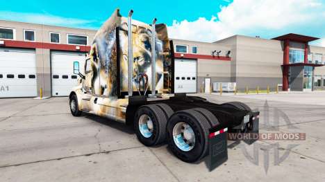 Leon skin for the truck Peterbilt 579 for American Truck Simulator