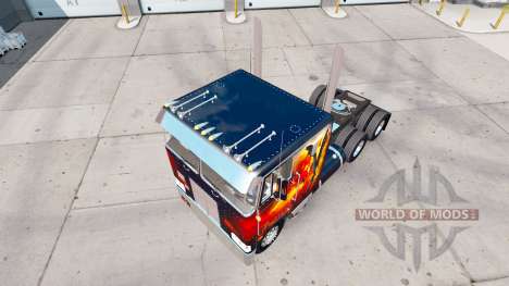 Dragon Fire skin for the truck Peterbilt 352 for American Truck Simulator