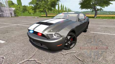 Ford Mustang GT Road Rage Police for Farming Simulator 2017