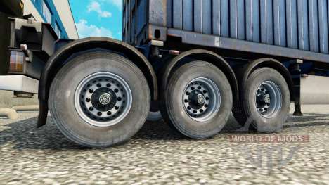 Wheels for semi-trailers for Euro Truck Simulator 2