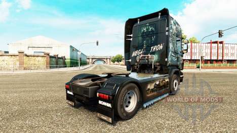 Megatron skin for Scania truck for Euro Truck Simulator 2