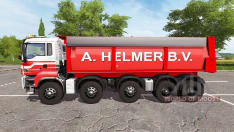 MAN TGS 18.440 A. Helmer B.V. dump v2.3 for Farming Simulator 2017