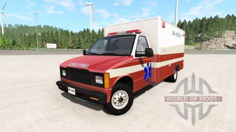 Gavril H-Series San Andreas Ambulance v0.1 for BeamNG Drive