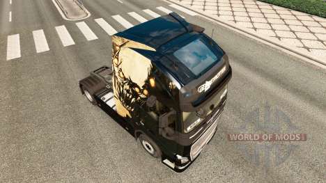 Dying Light skin for Volvo truck for Euro Truck Simulator 2