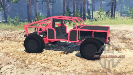Off-road buggy for Spin Tires