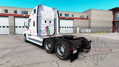 Skin Estafeta to the tractor Freightliner Cascad for American Truck Simulator