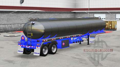 Fuel semi-trailer Polar for American Truck Simulator
