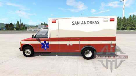 Gavril H-Series San Andreas Ambulance v0.1 for BeamNG Drive