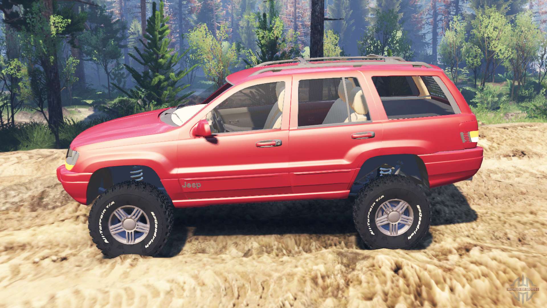 Jeep Grand Cherokee (WJ) v2.0 for Spin Tires