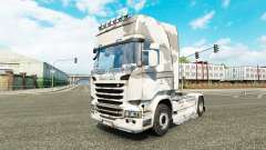 The skin Army on the tractor Scania for Euro Truck Simulator 2
