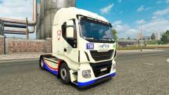 Skin FINA on the truck Iveco Hi-Way for Euro Truck Simulator 2