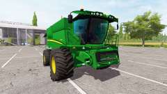 John Deere S690i v2.0 for Farming Simulator 2017