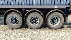 Wheels for semi-trailers for Euro Truck Simulator 2