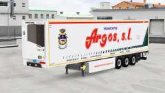 Refrigerated semi-trailer EN for American Truck Simulator