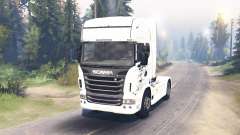 Scania R730 2009 4x4 for Spin Tires